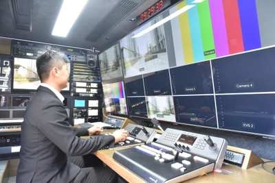 煙臺經濟技術開發區 全國首臺8K小型轉播車亮相，‘8K+5G’技術讓現場近在咫尺